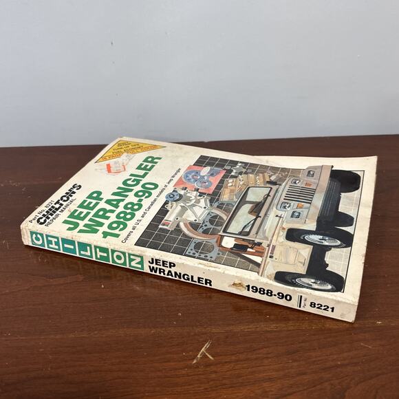 Chilton's Jeep Wrangler 1988-90: Covers All U.s. and Canadian Models of Jeep... - Picture 3 of 8